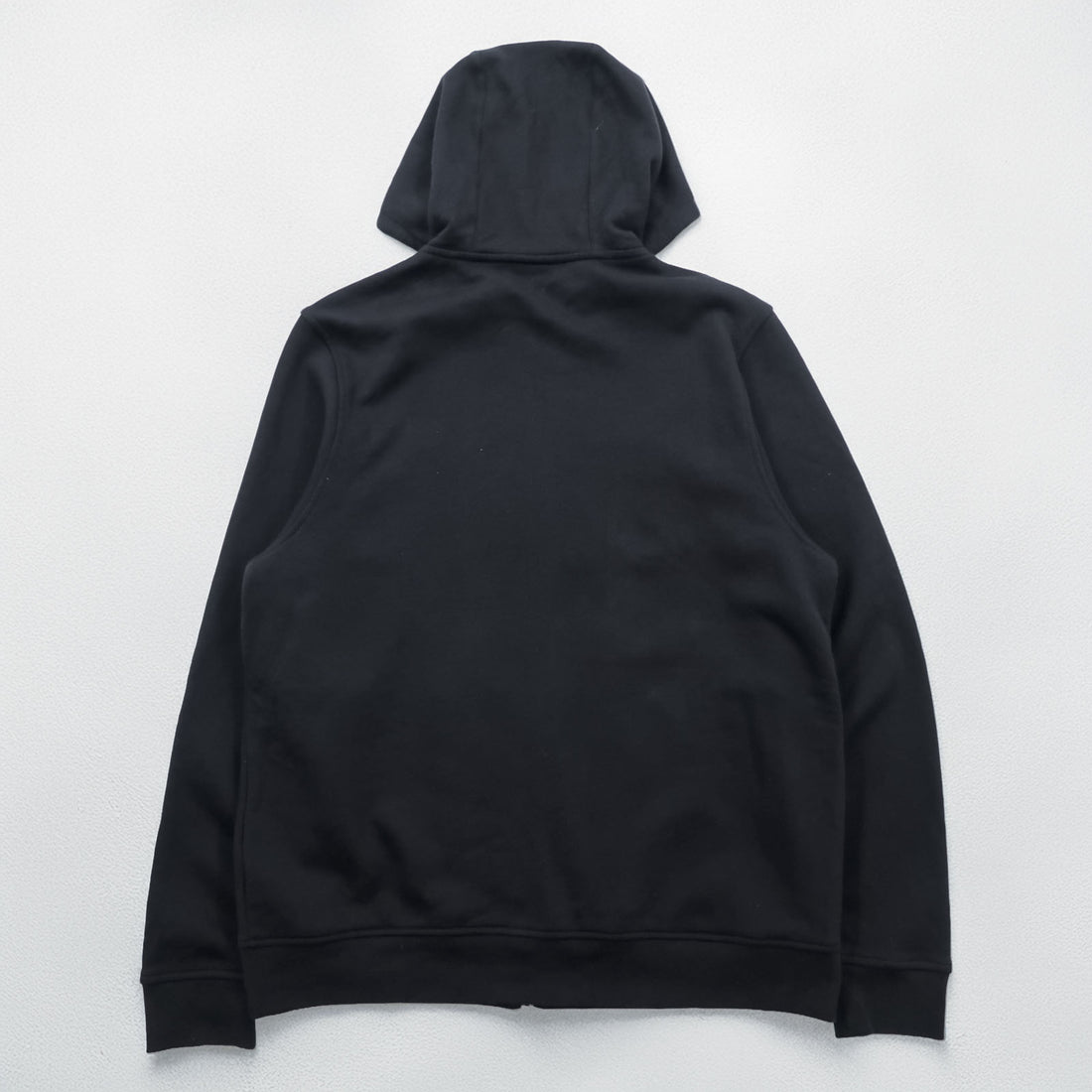 LACOSTE Zip Up Hoodie XL and up, with a single logo, black, SPORT