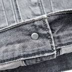 Levi's 2ndタイプ トラッカージャケット デニムジャケット Gジャン M ブラック タック プリーツ RELAXED TYPE 2 A7632-0002