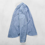 Ralph Lauren 90s Chambray Button-Down Shirt, Size L, Blue, Small Pony Embroidery