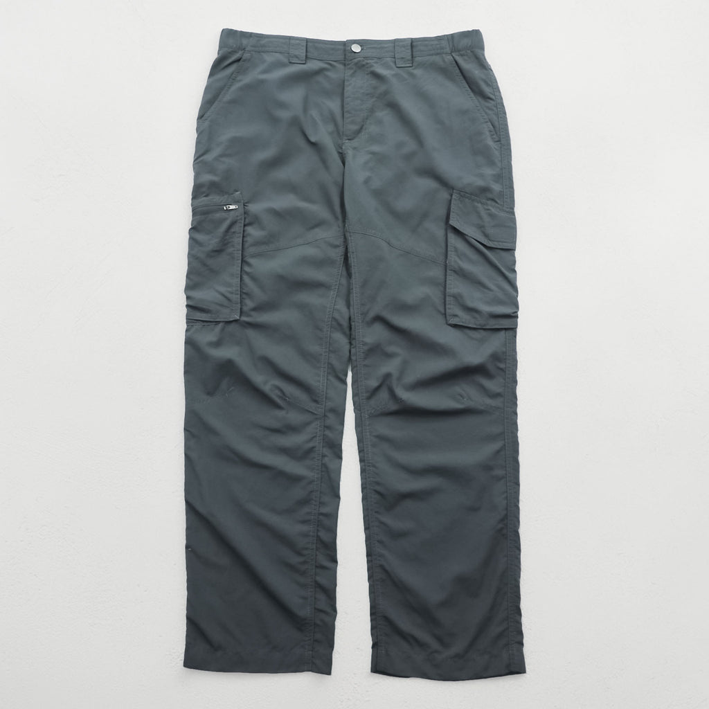 Columbia Cargo Pants Outdoor Pants L Waterproof Gray Hiking Kestrel Trail Cargo Pants OMNI-SHADE SUN PROTECTION Ripstop XM0104