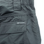 Columbia Cargo Pants Outdoor Pants L Waterproof Gray Hiking Kestrel Trail Cargo Pants OMNI-SHADE SUN PROTECTION Ripstop XM0104