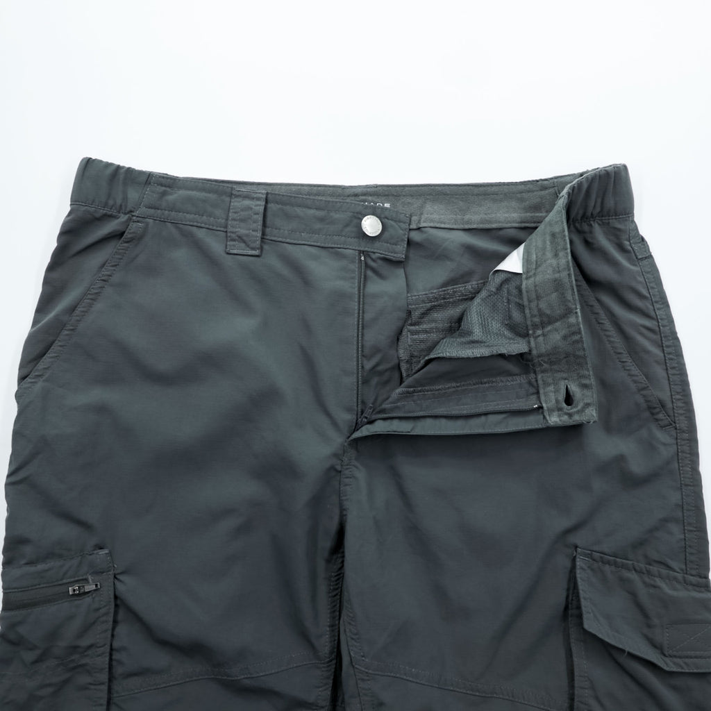 Columbia Cargo Pants Outdoor Pants L Waterproof Gray Hiking Kestrel Trail Cargo Pants OMNI-SHADE SUN PROTECTION Ripstop XM0104