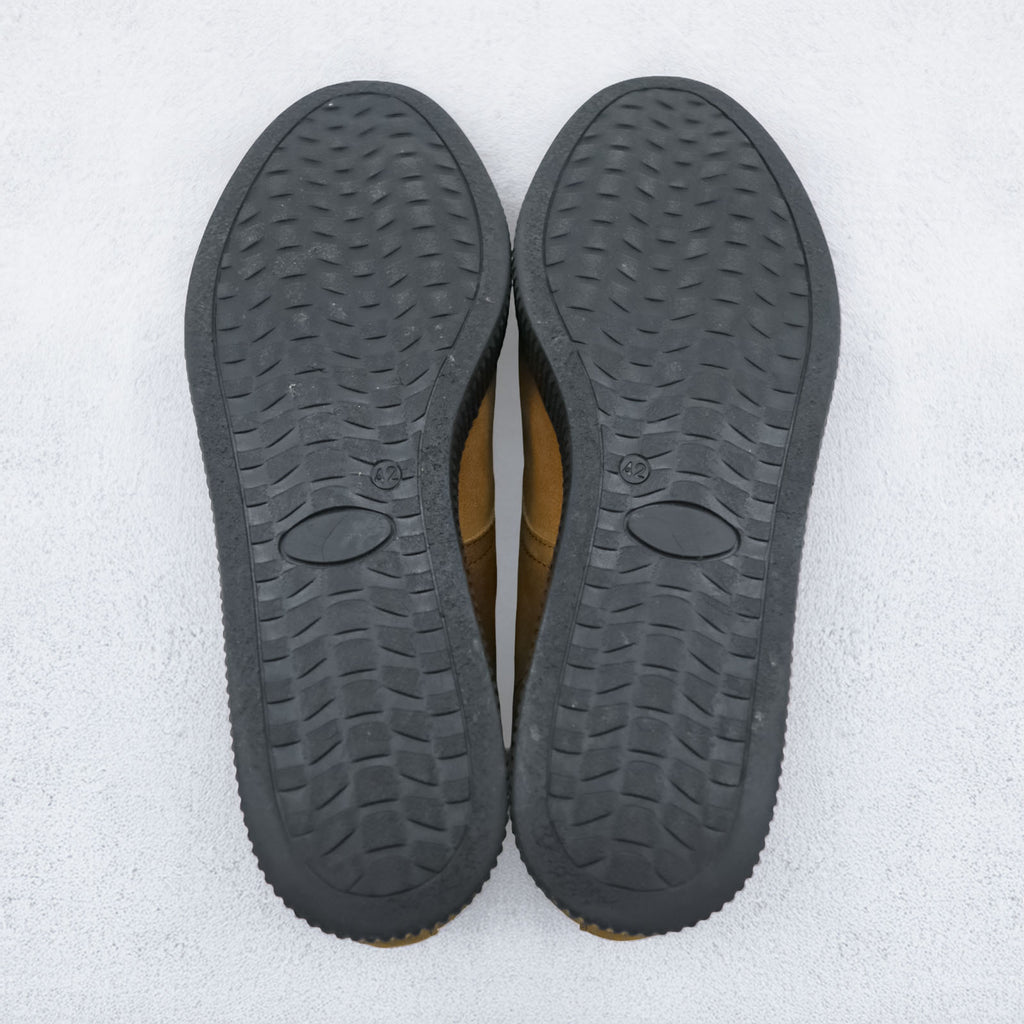 A.P.C. 厚底 チャッカブーツ 26.5cm スエード ブラウン ポルトガル製