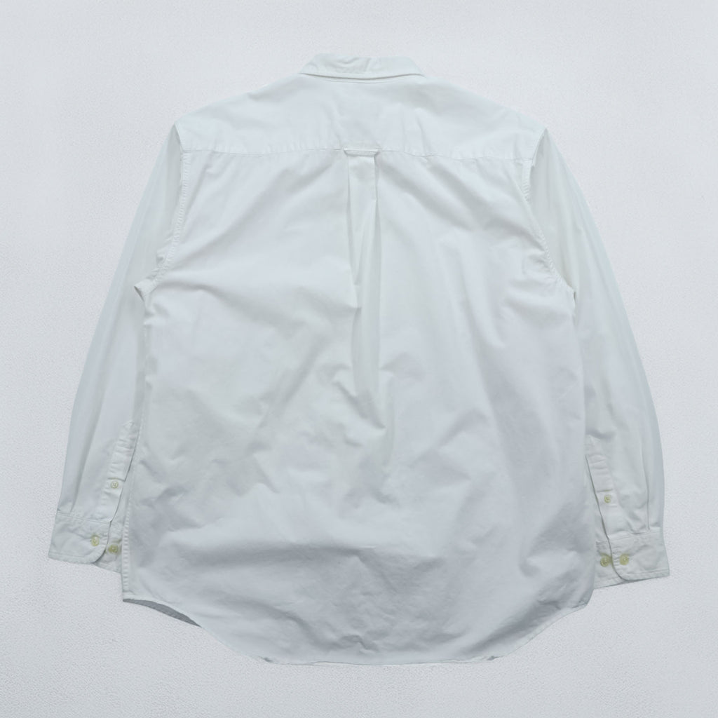 Eddie Bauer Oxford button-down shirt, size XL and up, white.
