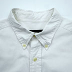 Eddie Bauer Oxford button-down shirt, size XL and up, white.