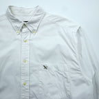 Eddie Bauer Oxford button-down shirt, size XL and up, white.