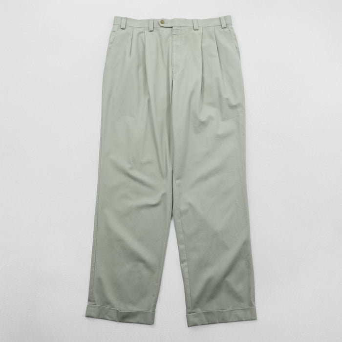 LAUREN RALPH LAUREN 90s 2-Tuck Wide Chino Pants Work Pants L Beige