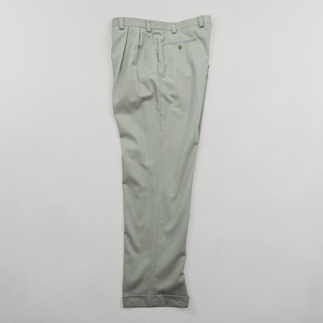 LAUREN RALPH LAUREN 90年代 2タック ワイド チノパンツ ワークパンツ L ベージュ ダブルカフス