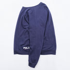 Polo Ralph Lauren Lightweight Sweatshirt, Size XL and up, Navy, SLEEPWEAR