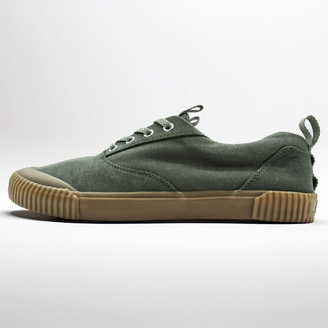 L.L.Bean エコ ウッズ レースアップ シューズ スニーカー 27cm キャンバス カーキ 未使用品 515716