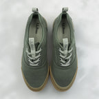 L.L.Bean エコ ウッズ レースアップ シューズ スニーカー 27cm キャンバス カーキ 未使用品 515716