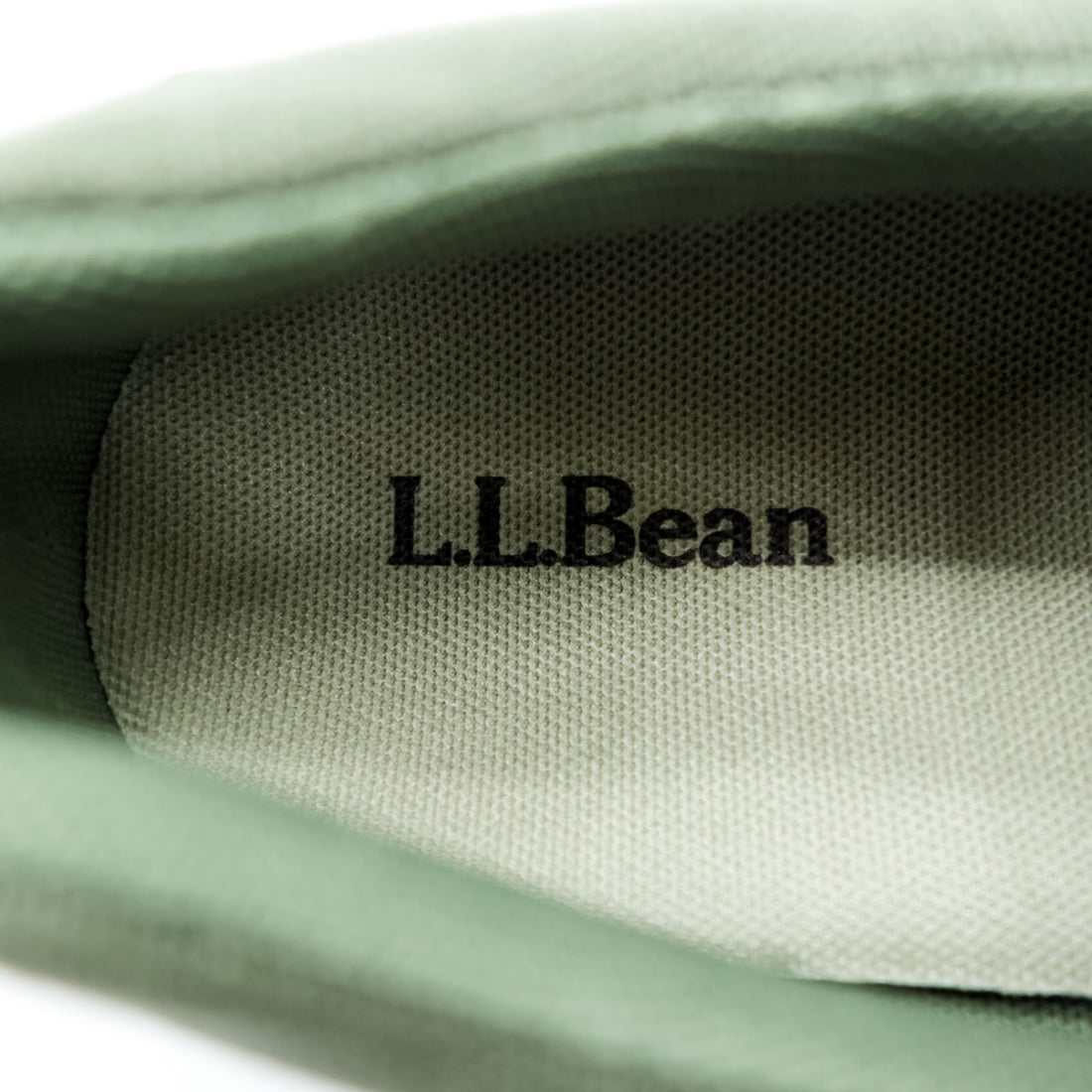 L.L.Bean エコ ウッズ レースアップ シューズ スニーカー 27cm キャンバス カーキ 未使用品 515716