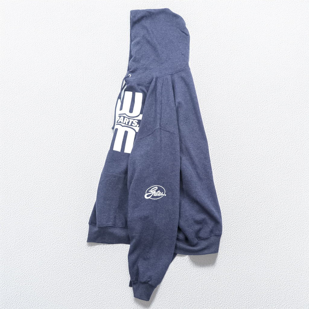 Vintage Jerzees NuBlend Hoodie XL Navy Blue Corporate Logo