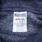 Vintage Jerzees NuBlend Hoodie XL Navy Blue Corporate Logo