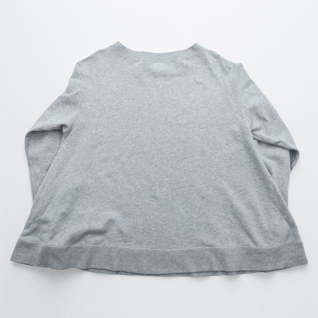 RUSSELL ATHLETIC Arch Logo Sweatshirt, FREE Size, Wide Fit, Grey, by K3 & Co., Drop Shoulder, 1668-599-1588
