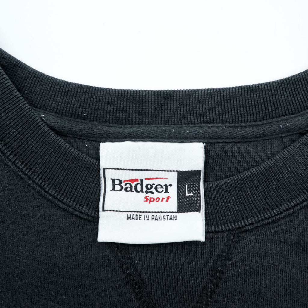 Badger Sport Crewneck Sweatshirt L Black