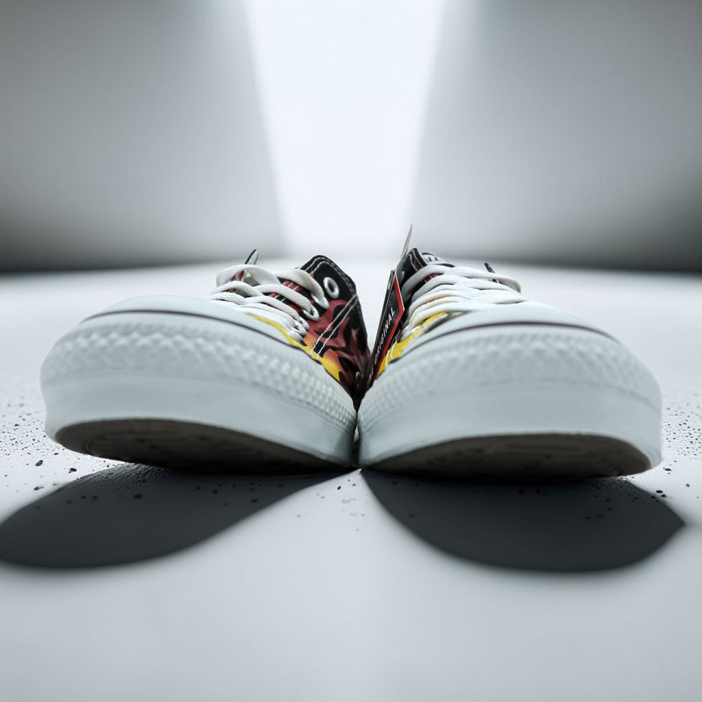 CONVERSE オールスター ALL STAR ファイヤーパターン スニーカー 28cm キャンバス IGNITE イグナイト 1CJ843 未使用品