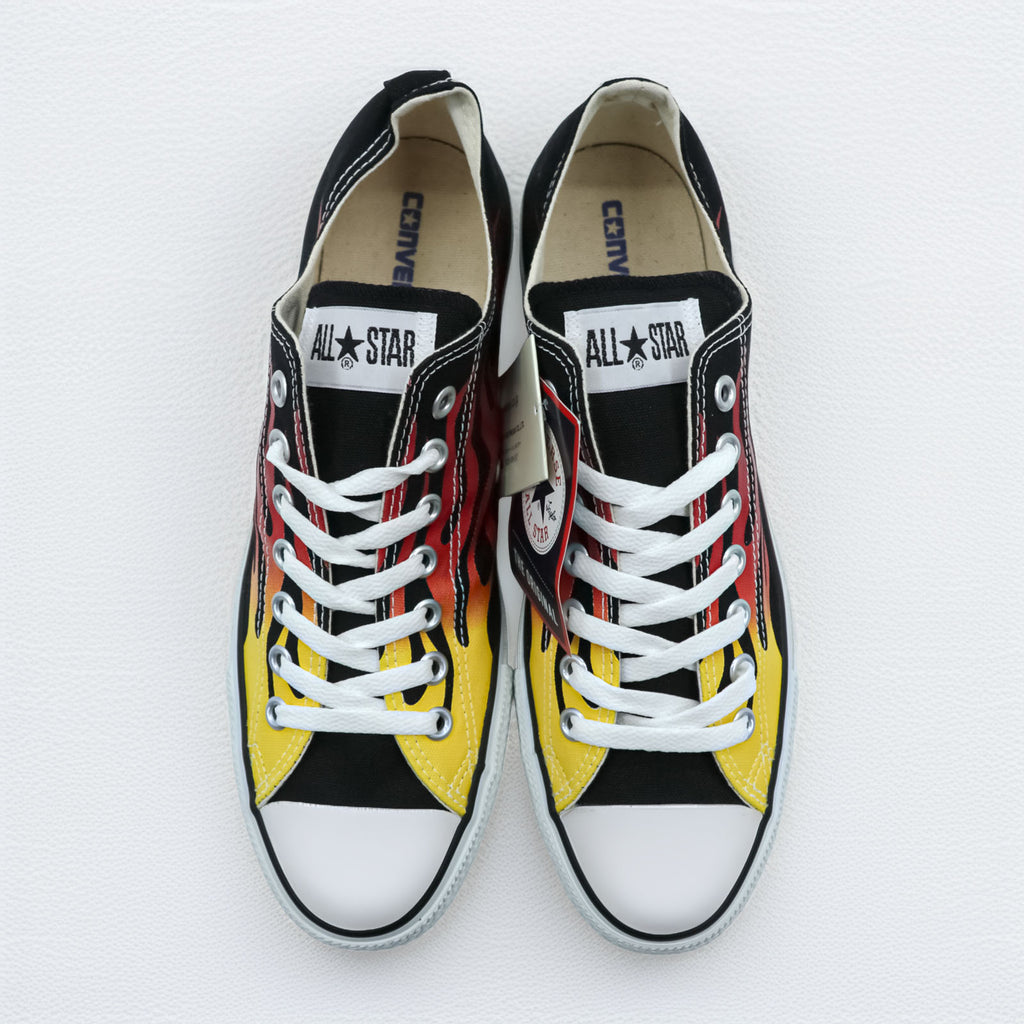 CONVERSE オールスター ALL STAR ファイヤーパターン スニーカー 28cm キャンバス IGNITE イグナイト 1CJ843 未使用品