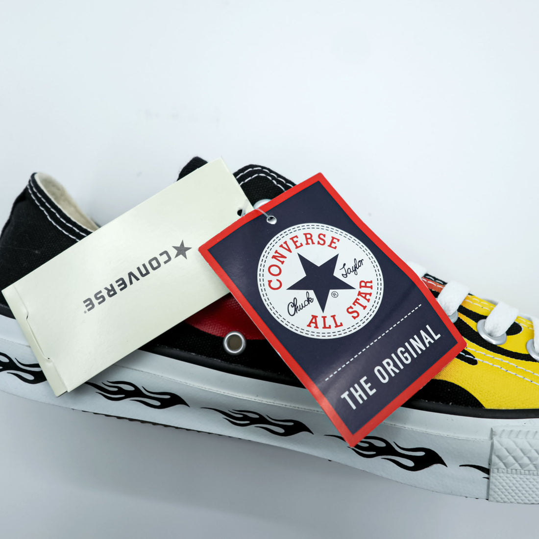 CONVERSE オールスター ALL STAR ファイヤーパターン スニーカー 28cm キャンバス IGNITE イグナイト 1CJ843 未使用品