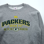 NFL Bay Packers Sweatshirt, Size L, Gray, Green, Yellow (GREEN BAY PACKERS)