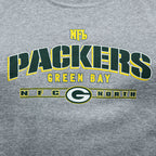 NFL Bay Packers Sweatshirt, Size L, Gray, Green, Yellow (GREEN BAY PACKERS)
