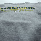 NFL Bay Packers Sweatshirt, Size L, Gray, Green, Yellow (GREEN BAY PACKERS)