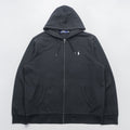 Polo Ralph Lauren Zip Up Hoodie XL~ Black with Small Pony Embroidery