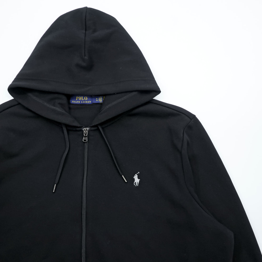 Polo Ralph Lauren Zip Up Hoodie XL~ Black with Small Pony Embroidery