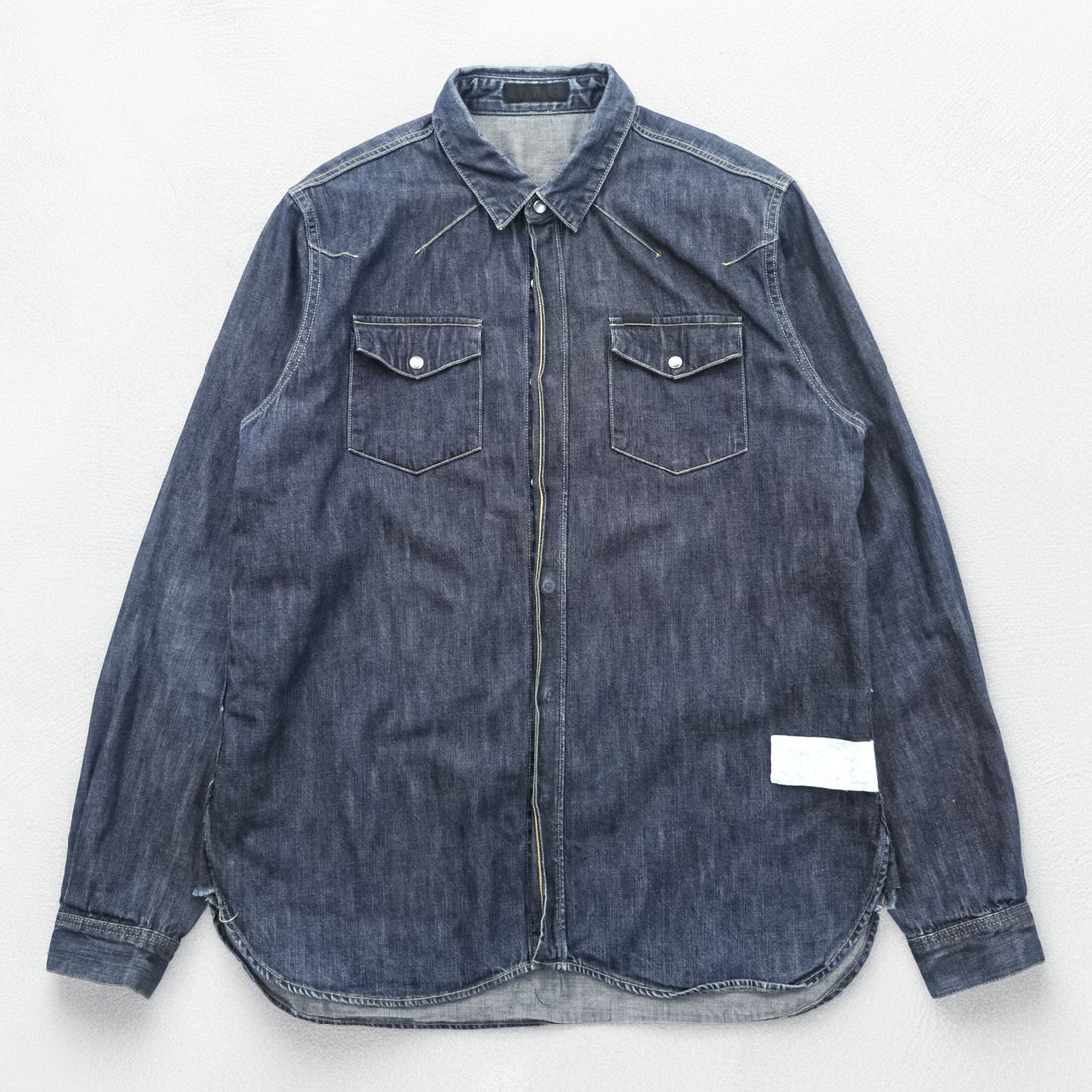 Undercoverism Denim Western Shirt Size 4 Indigo Made in Japan E9401 Undercover Jun Takahashi 10SS Less but Better Collection E9401