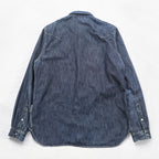Undercoverism Denim Western Shirt Size 4 Indigo Made in Japan E9401 Undercover Jun Takahashi 10SS Less but Better Collection E9401