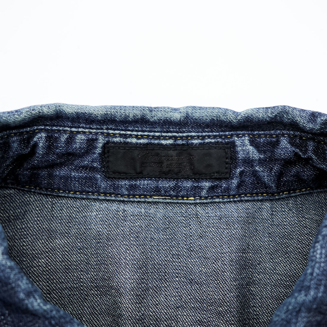 Undercoverism Denim Western Shirt Size 4 Indigo Made in Japan E9401 Undercover Jun Takahashi 10SS Less but Better Collection E9401
