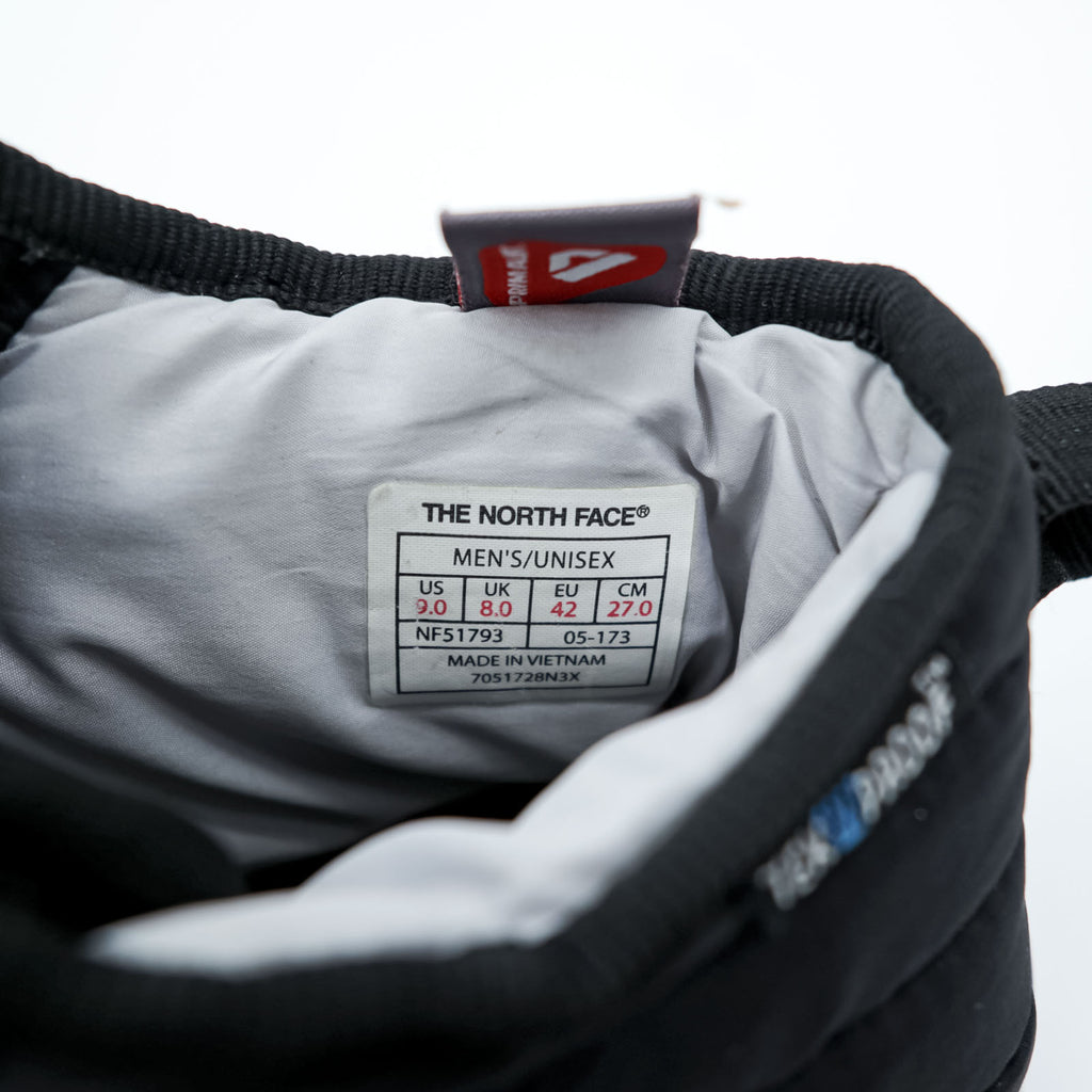 THE NORTH FACE ヌプシ トラクション ライト チャッカブーツ 27cm ブラック 防水 プリマロフト NUPTSE TRACTION CHUKKA LITE WP II NF51793
