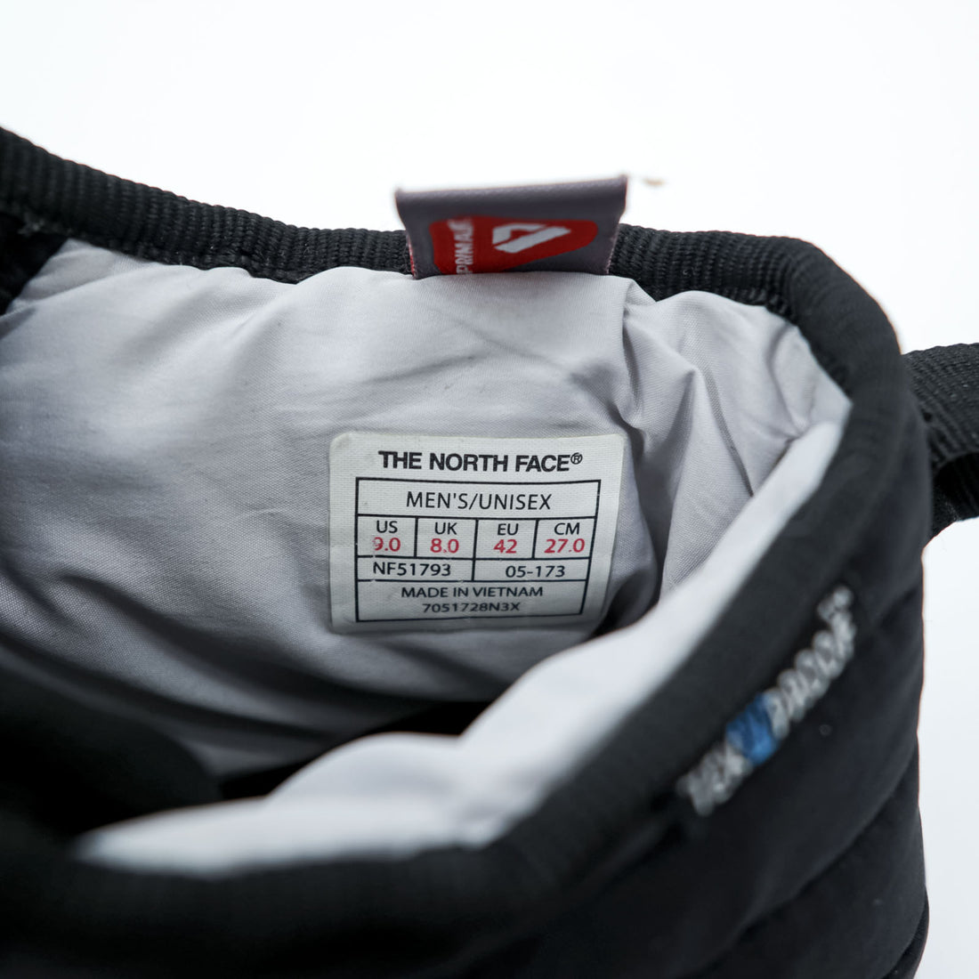 THE NORTH FACE ヌプシ トラクション ライト チャッカブーツ 27cm ブラック 防水 プリマロフト NUPTSE TRACTION CHUKKA LITE WP II NF51793
