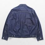 Levi's 2ndタイプ ビッグE デニム トラッカージャケット TYPE II Gジャン L インディゴ タック プリーツ ルーズフィット 濃紺 PREMIUM 56862-0002