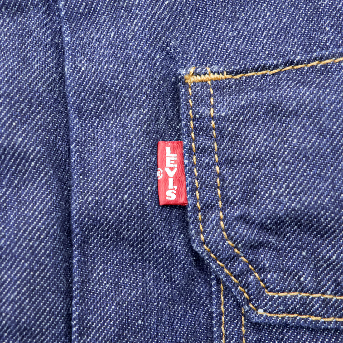Levi's 2ndタイプ ビッグE デニム トラッカージャケット TYPE II Gジャン L インディゴ タック プリーツ ルーズフィット 濃紺 PREMIUM 56862-0002