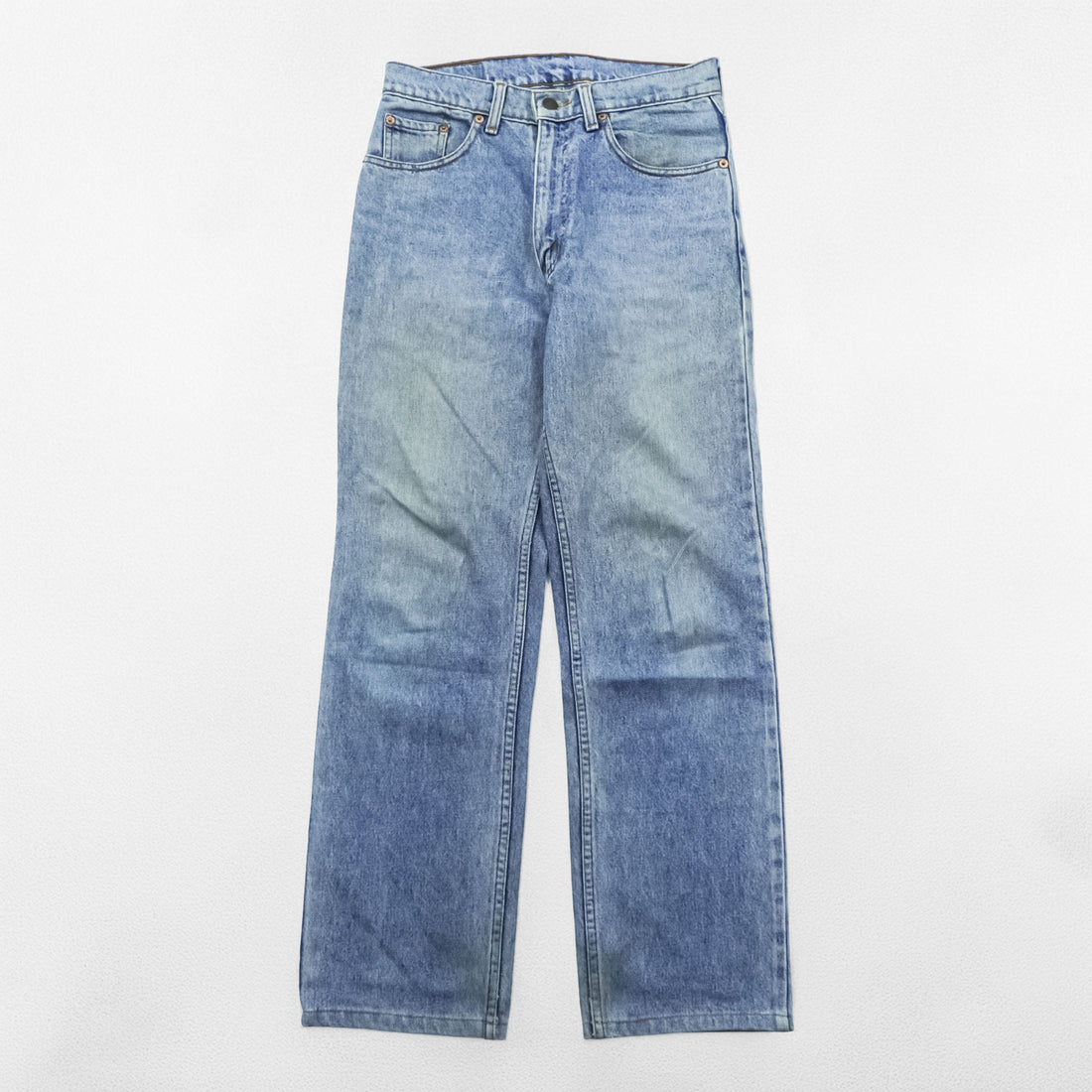 Levi's 515-0217 90s Discontinued Blue Denim Jeans S, Made in Philippines, Button Code 359