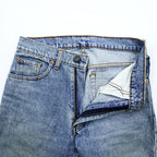 Levi's 515-0217 90s Discontinued Blue Denim Jeans S, Made in Philippines, Button Code 359