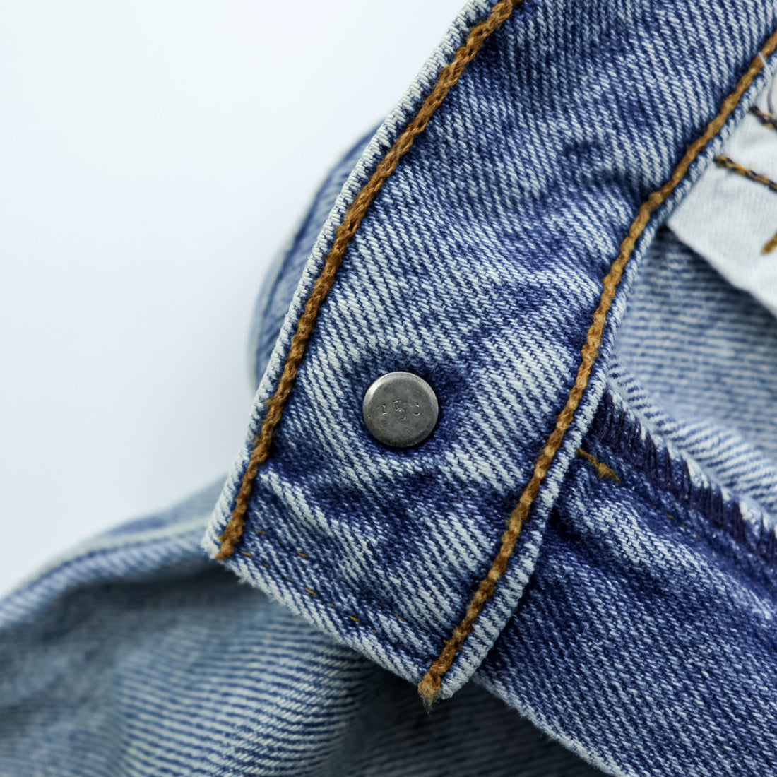 Levi's 515-0217 90s Discontinued Blue Denim Jeans S, Made in Philippines, Button Code 359