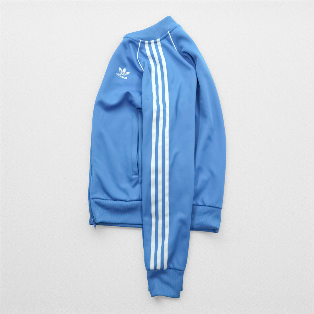 adidas originals ATP型 トラックジャケット ジャージ XS ブルー SUPER STAR TRACK TOP 3ストライプス トレフォイル DZ4636