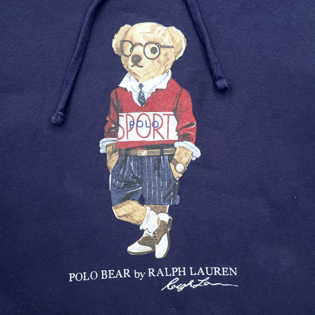 Polo Ralph Lauren Polo Bear Hoodie, Size M, Navy