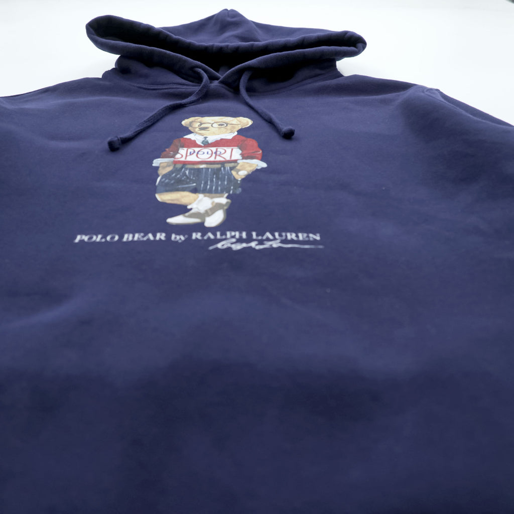 Polo Ralph Lauren Polo Bear Hoodie, Size M, Navy