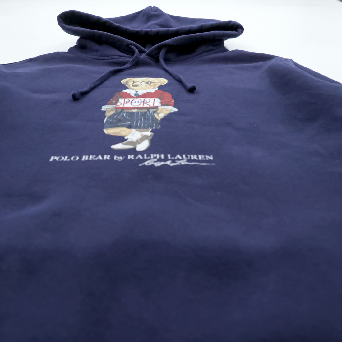 Polo Ralph Lauren Polo Bear Hoodie, Size M, Navy