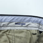 Wrangler ストレッチ チノパンツ ワークパンツ M グレー ストレート W4603