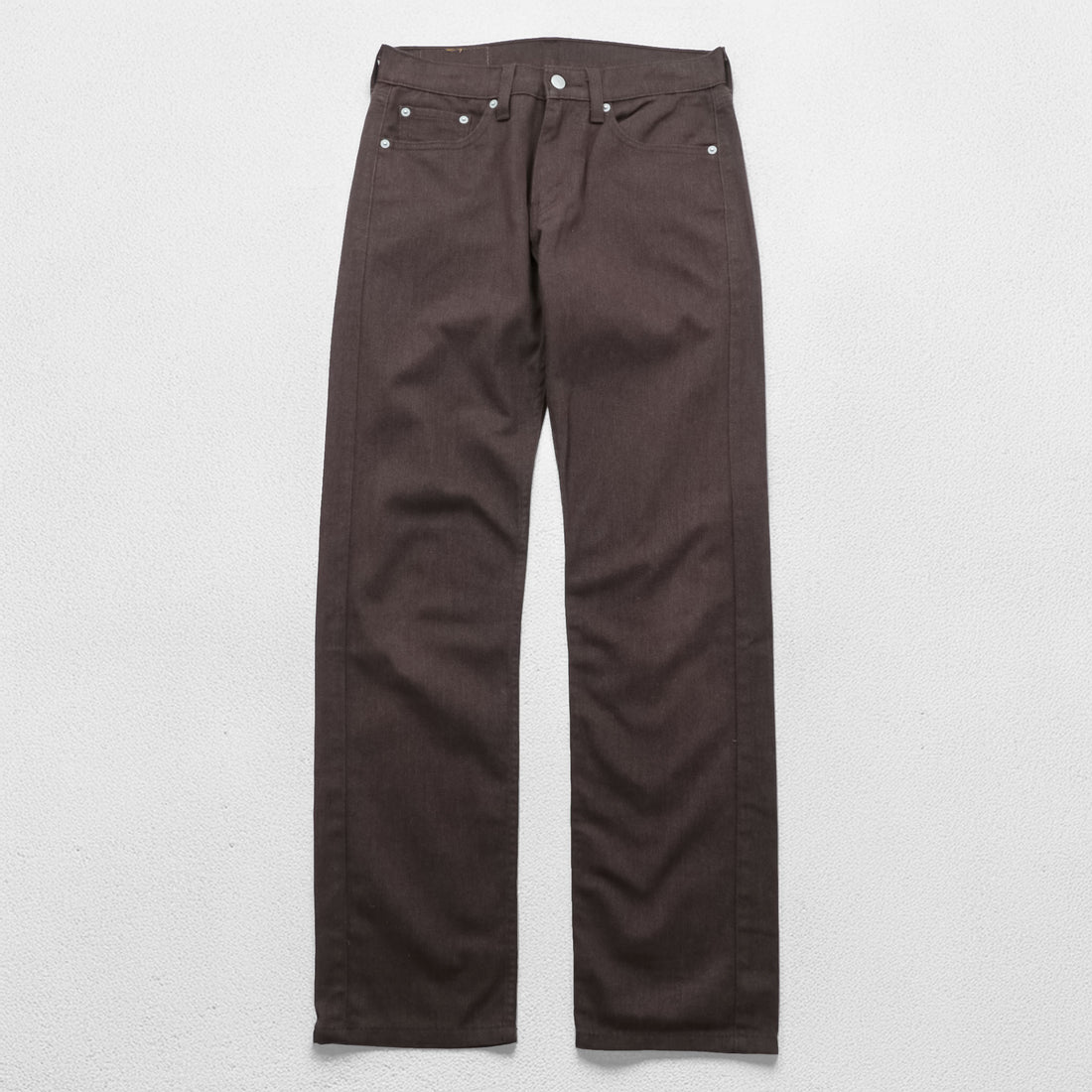 Levi Strauss Warm 505 Regular Fit Stretch Pants, Size S, Brown, 00505-2241