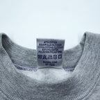 JERZEES 90s Raglan Sleeve College Sweatshirt, Size M, Gray, HEIDELBERG