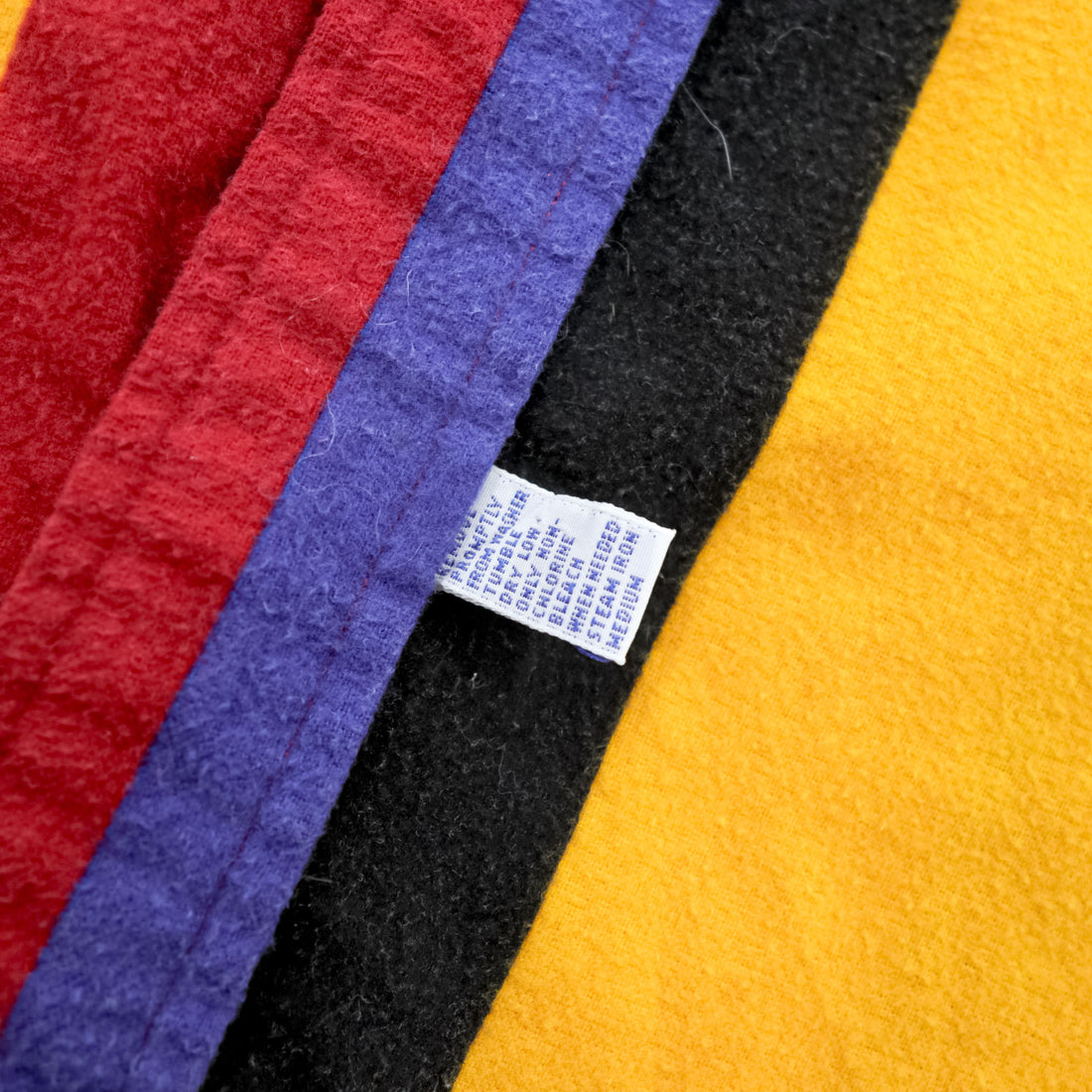 Vintage 90s Ralph Lauren Multi Color Bold Stripe Shirt XL Made in Singapore Polo BD Cotton