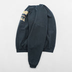 Hanes 90年代 ヴィンテージ カレッジ スウェット トレーナー XL ブラック ULTIMATE コットン CLOVIS WEST SOFTBALL