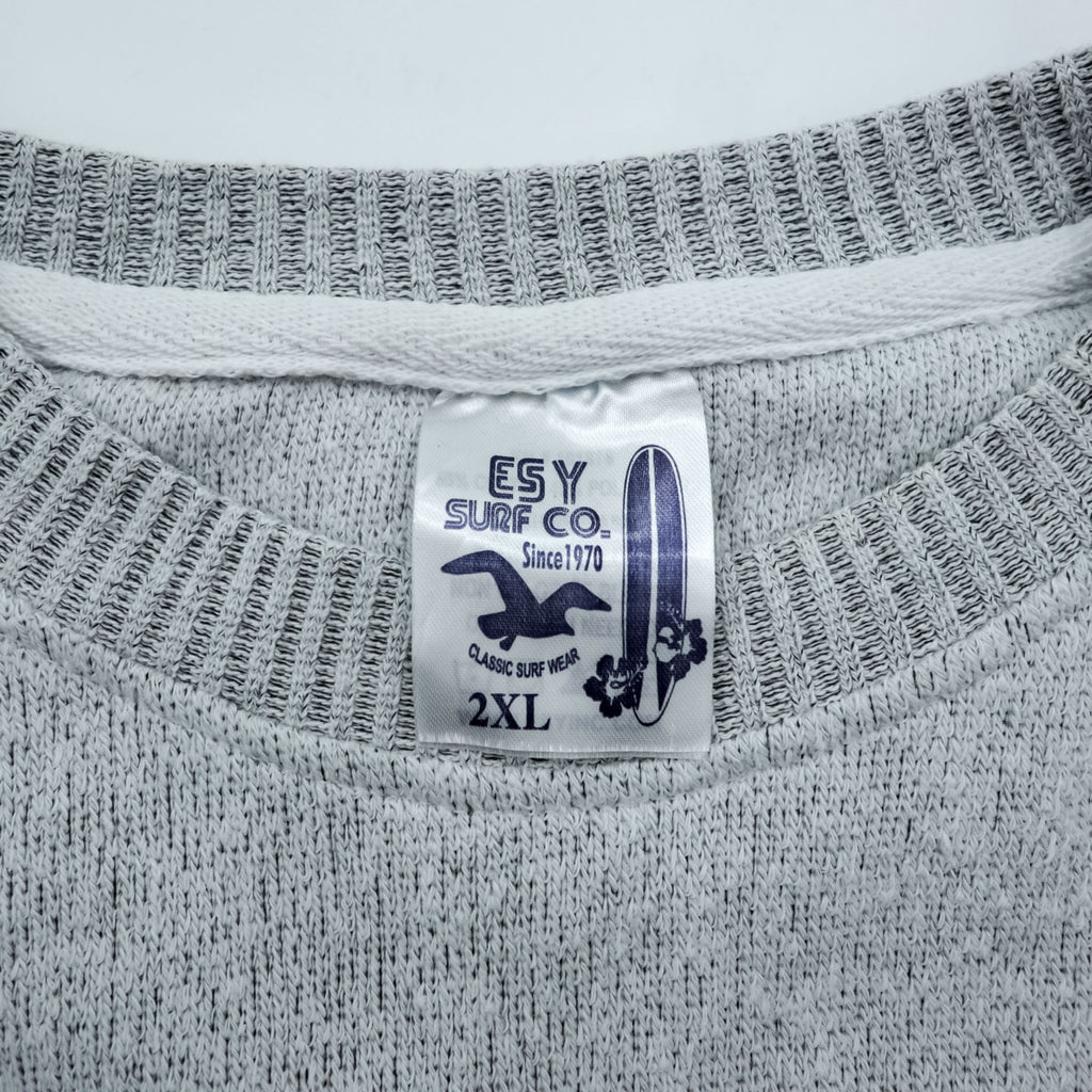 ESY SURF CO. 00年代 ヴィンテージ カレッジ 刺繍 スウェット トレーナー XL グレー ORIGINAL CANDY KITCHEN WILLIAMSON