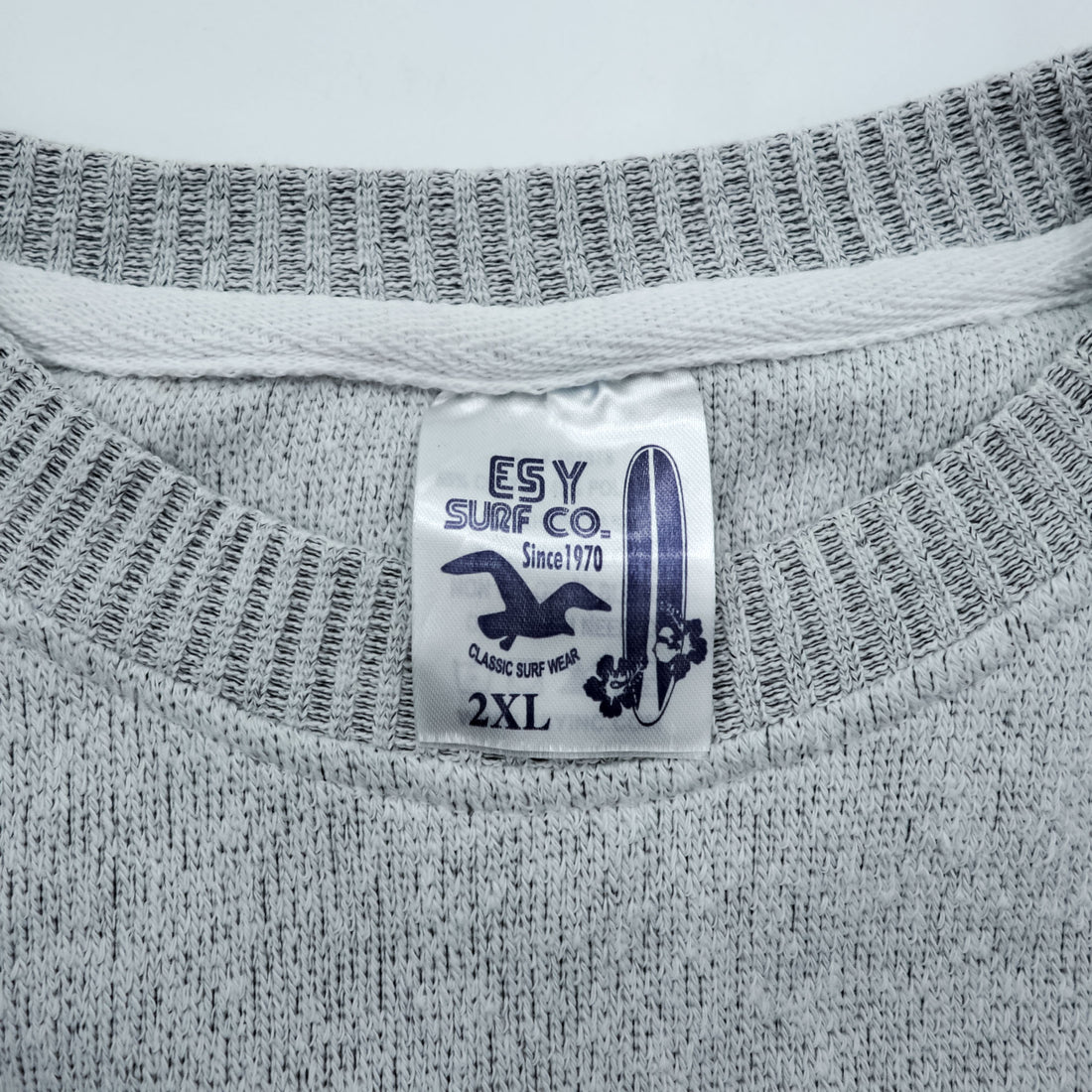 ESY SURF CO. 00年代 ヴィンテージ カレッジ 刺繍 スウェット トレーナー XL グレー ORIGINAL CANDY KITCHEN WILLIAMSON