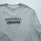 ESY SURF CO. 00年代 ヴィンテージ カレッジ 刺繍 スウェット トレーナー XL グレー ORIGINAL CANDY KITCHEN WILLIAMSON